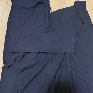 SKIMS lounge fold over pants ribbed